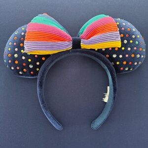 Disney Multicolor Rhinestone Minnie Mouse Ears